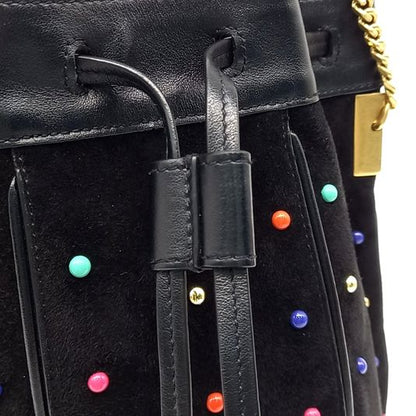 Saint Laurent Talita Bucket Chain Crossbody Bag (565205) (10225487)