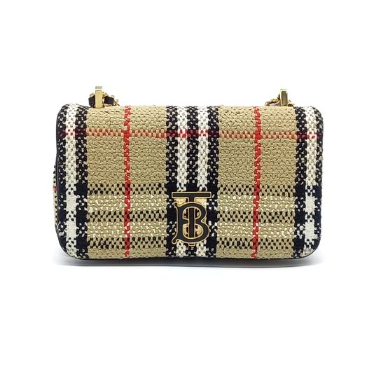 Burberry Bouclé Rolla Bag Mini (10227885)