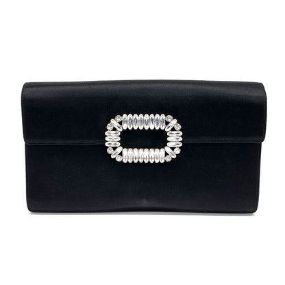 Roger Vivier Satin Clutch And Shoulder Bag (10228649)