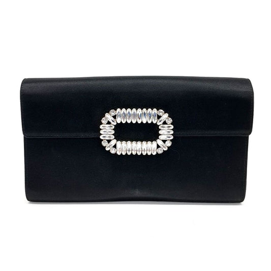 Roger Vivier Satin Clutch And Shoulder Bag (10228649)