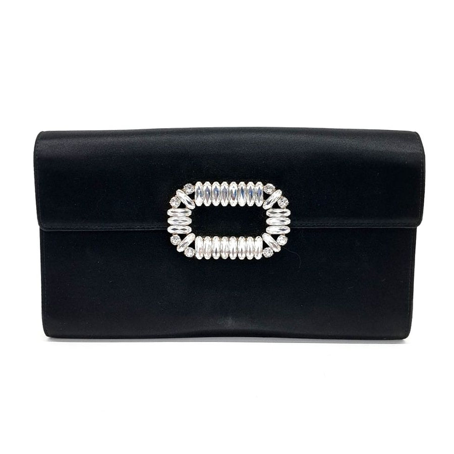 Roger Vivier Satin Clutch And Shoulder Bag (10228649)