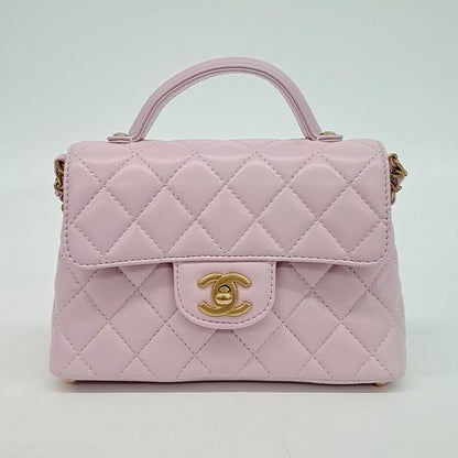 Chanel Top Handle Flap Bag Small As5355 (10230798)