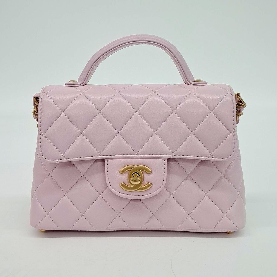 Chanel Top Handle Flap Bag Small As5355 (10230798)