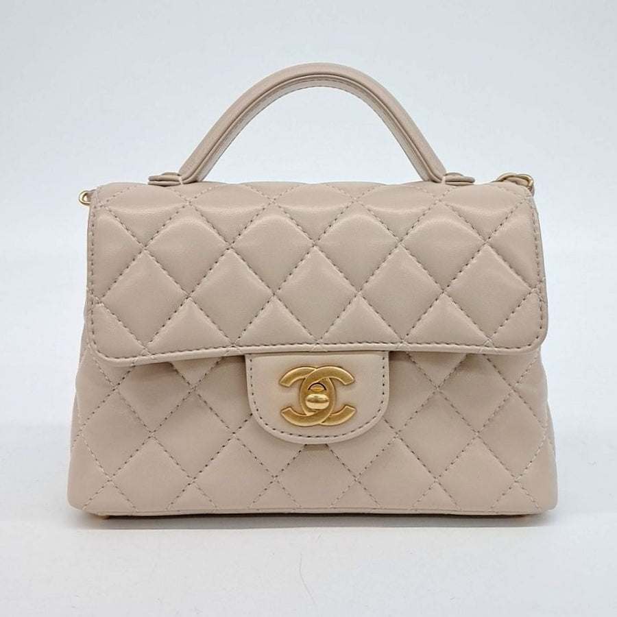 Chanel Top Handle Flap Bag Small As5355 (10230800)