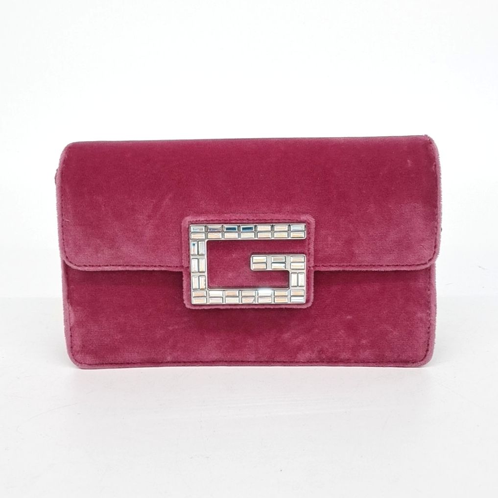 Gucci Velvet Crossbody Bag (544242) (10232983)