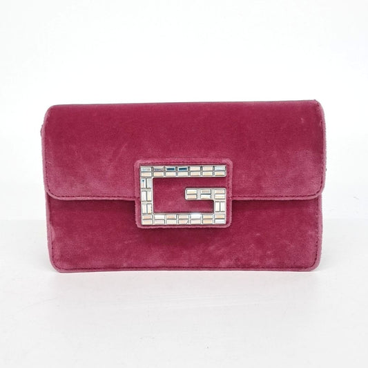 Gucci Velvet Crossbody Bag (544242) (10232983)