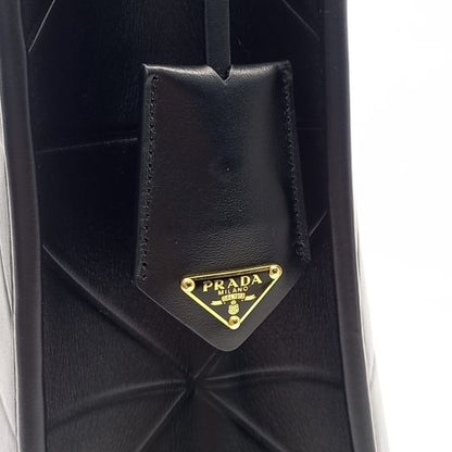 PRADA Prada Soft Calf Logo Tote Bag (1BA377) (10233284)