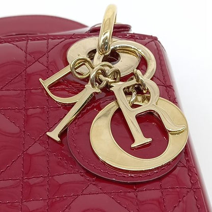 Christian Dior Patent Lady Bag Mini M0505OVRB (10237332)