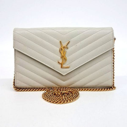 Saint Laurent Monogram Chain Crossbody Bag (377828) (10238267)