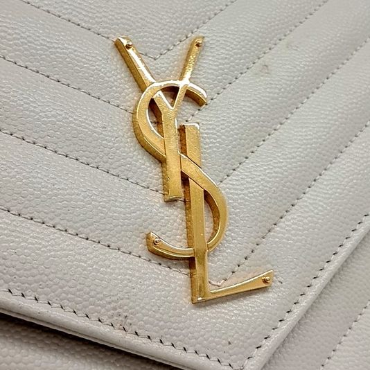 Saint Laurent Monogram Chain Crossbody Bag (377828) (10238267)