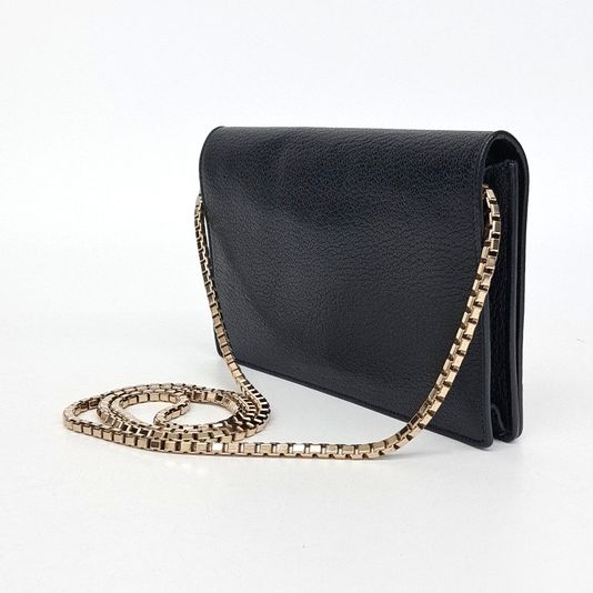 Balenciaga Metal Edge Chain Crossbody Bag (444169) (10239756)