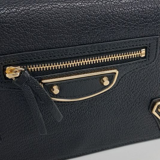 Balenciaga Metal Edge Chain Crossbody Bag (444169) (10239756)