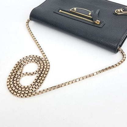 Balenciaga Metal Edge Chain Crossbody Bag (444169) (10239756)