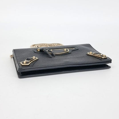 Balenciaga Metal Edge Chain Crossbody Bag (444169) (10239756)