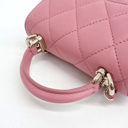 Chanel Top Handle Mini Chain Crossbody Bag (10239911)