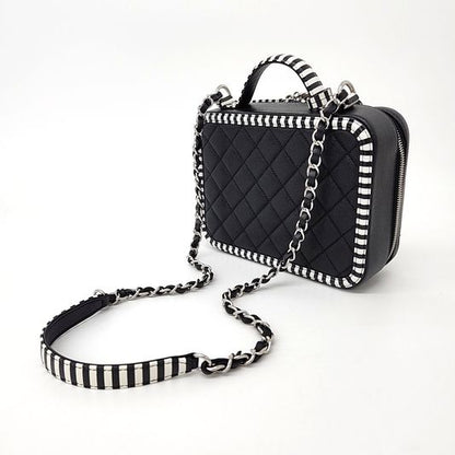 Chanel Caviar Cosmetic Tote and Shoulder Bag (10241714)