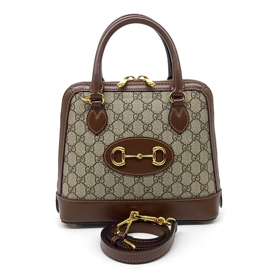 Gucci 1955 Horsebit Top Handle Bag Small (621220) (10241799)