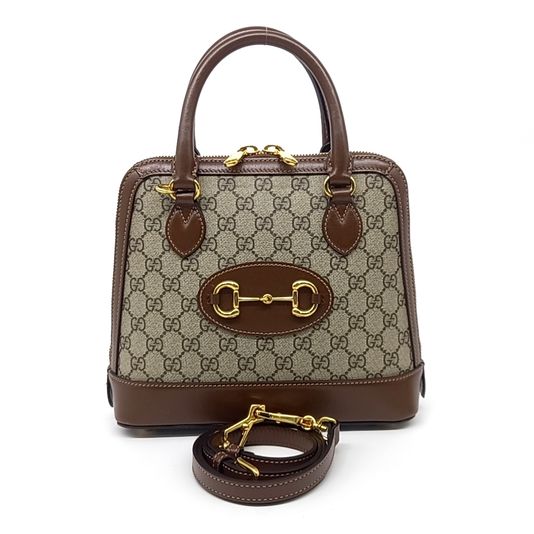 Gucci 1955 Horsebit Top Handle Bag Small (621220) (10241799)