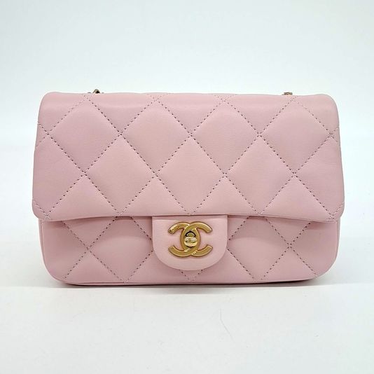 Chanel Lambskin Heart Chain New Mini AS3457 (10242328)