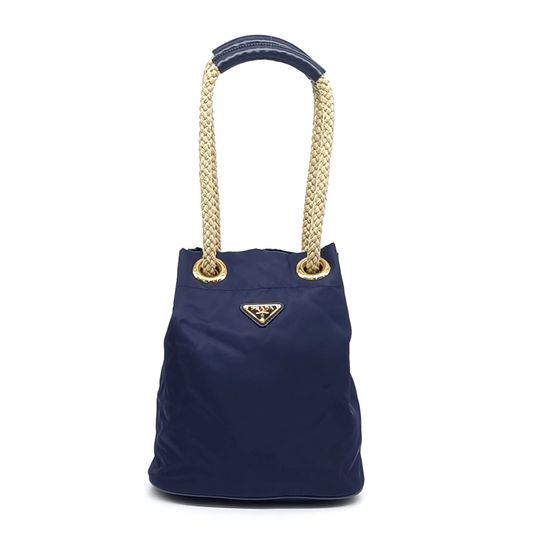 Prada Mariner Re-Nylon Bucket Bag Small (1BE082) (10244192)