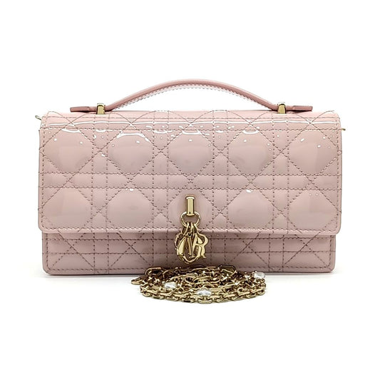 Christian Dior Patent My Dior Top Handle Mini Bag S0980OVRB (10244264)