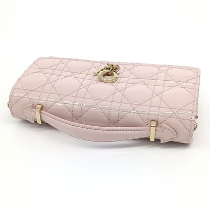 Christian Dior Patent My Dior Top Handle Mini Bag S0980OVRB (10244264)