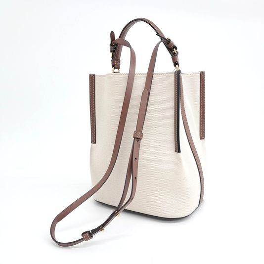 Burberry Canvas Peggy Bucket Bag (10244854)