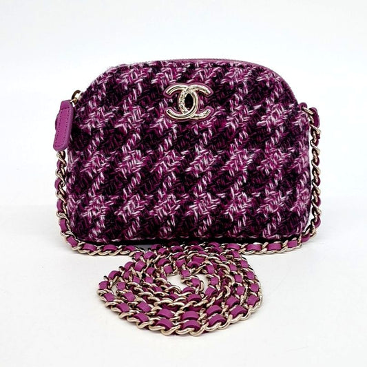 Chanel tweed mini crossbody bag (10247514)