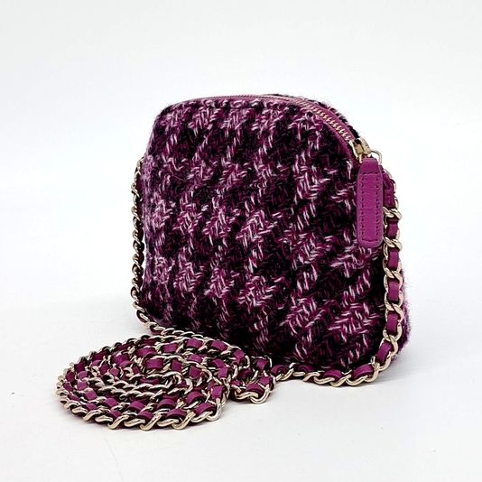 Chanel tweed mini crossbody bag (10247514)