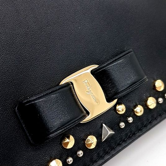Ferragamo Vara Chain Crossbody Bag (10248021)