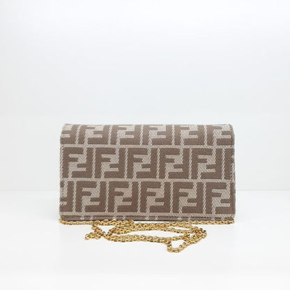 Fendi Wallet-on-Chain Crossbody and Shoulder Bag (8M0498) (10250813)