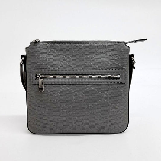Gucci GG Embossed Messenger Crossbody Bag (406410) (10251742)