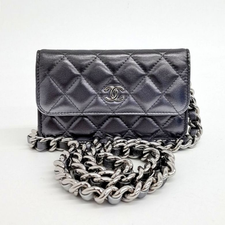 Chanel Coco Punk Chain Flap Clutch (10251997)