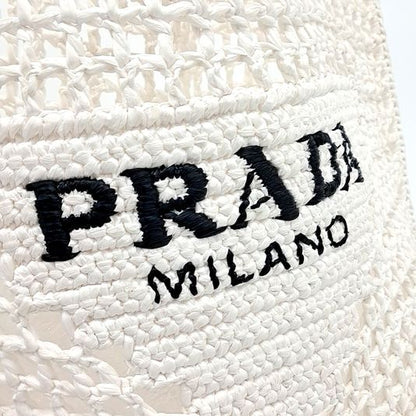 Prada raffia shoulder bag (10253002)