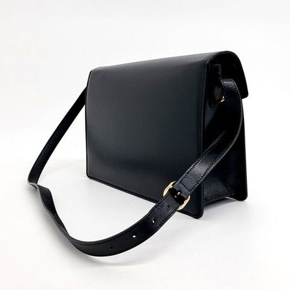 Gucci GG Ring Leather Shoulder Bag (589471) (10255504)