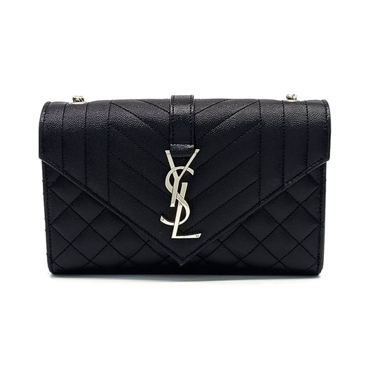 Saint Laurent Monogram Chain Shoulder Bag (600195) (10256452)