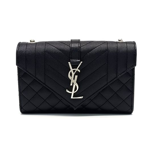 Saint Laurent Monogram Chain Shoulder Bag (600195) (10256452)