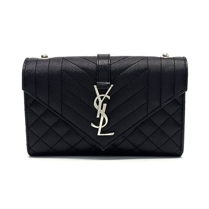 Saint Laurent Monogram Chain Shoulder Bag (600195) (10256452)