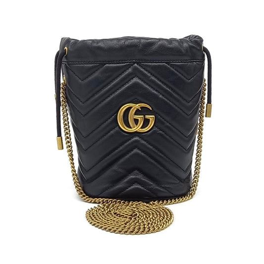 Gucci GG Marmont Mini Bucket Bag (575163) (10257411)