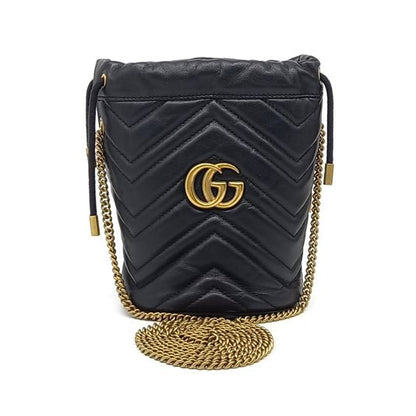 Gucci GG Marmont Mini Bucket Bag (575163) (10257411)
