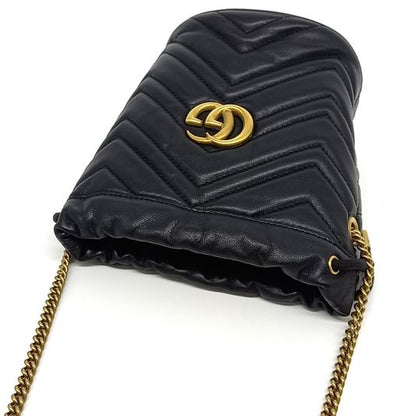 Gucci GG Marmont Mini Bucket Bag (575163) (10257411)