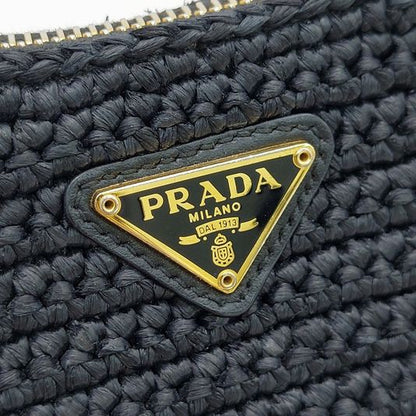 Prada Raffia Chain Strap Hobo Bag (10258279)
