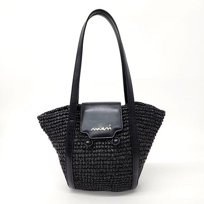 Marni raffia-effect trunkaru beach bag (10258357)
