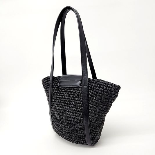 Marni raffia-effect trunkaru beach bag (10258357)
