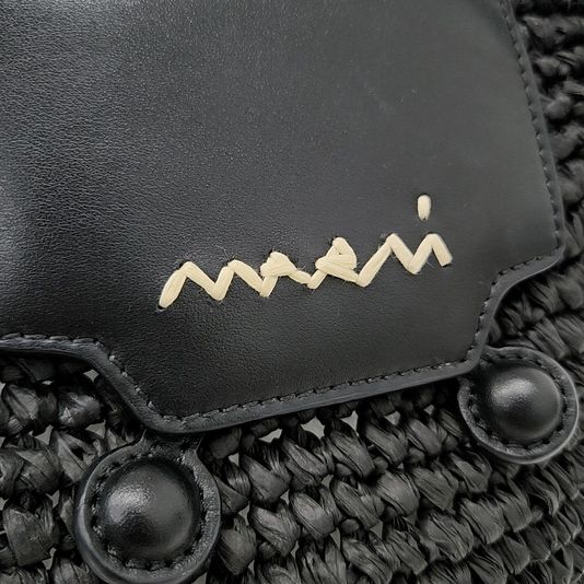 Marni raffia-effect trunkaru beach bag (10258357)