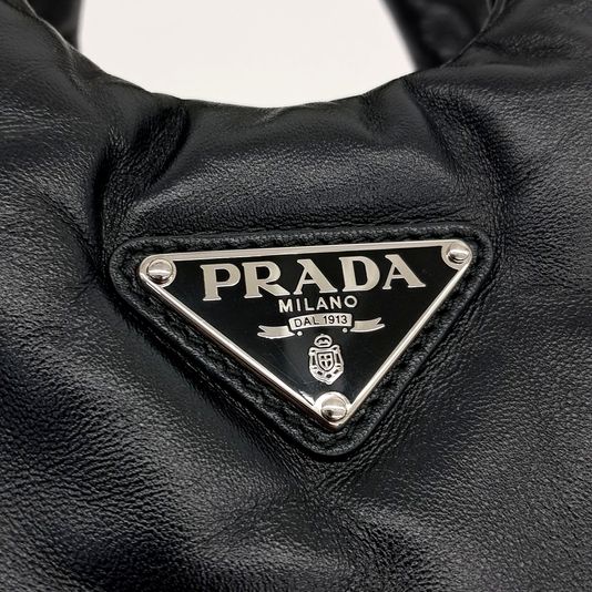 Prada Padded Soft Napa Tote Bag Small (10258504)