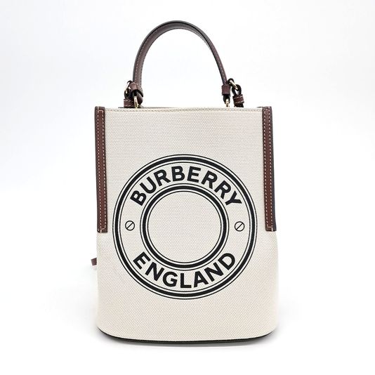 Burberry Canvas Peggy Bucket Bag (10258505)