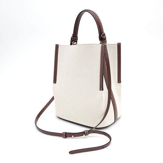 Burberry Canvas Peggy Bucket Bag (10258505)