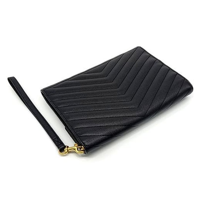Saint Laurent Monogram Envelope Clutch (617662) (10258709)