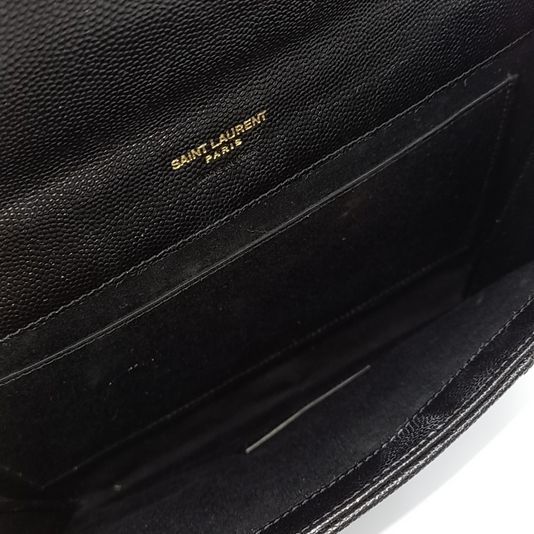 Saint Laurent Monogram Envelope Clutch (617662) (10258709)